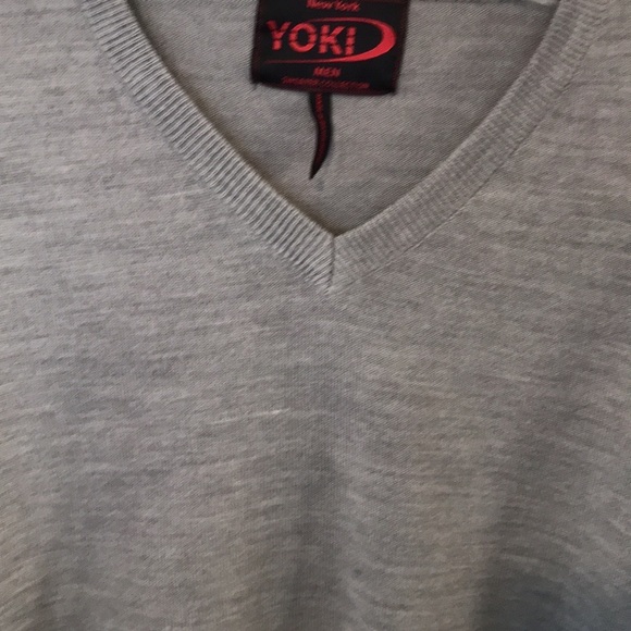 🩶YOKI SWEATER GREY NWOT SIZE L EXCELLENT CONDITION! - Picture 3 of 6